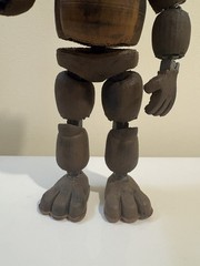 Custom 3d Printed classic Freddy fazbear Figure *articulated jaw* (NOT A TOY)