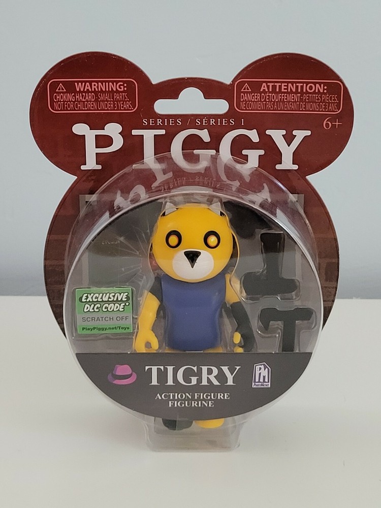 ROBLOX PIGGY COLLECTIBLE FIGURE WITH ROBLOX CODE – TIGRY *BRAND NEW*
