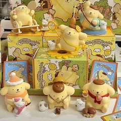 MINISO Sanrio Pompompurin Childhood Seasons Series Confirmed Blind Box Toy Gift