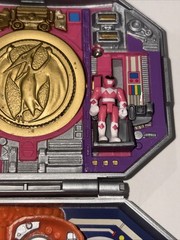 1995 Bandai Mighty Morphin Power Rangers Micro Playset – Pink Ranger Complete