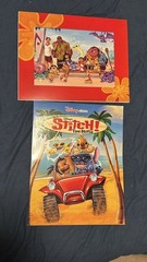 Disney Lilo & Stitch Figure Sets and x2 lithographs.