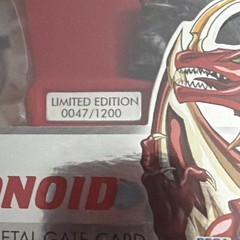 2009 SDCC Bakugan Battle Brawlers Neo Dragonoid BakuSteel Low S/N 47/1200 BNIB