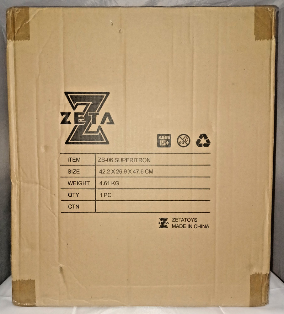 Zeta Toys Superitron ZB-06 Metallic Paint 20″(Transformers Aerial Bots Superion)