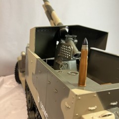 GI Joe Hasbro M3 Tank Destroyer, WWII Half-Track Vehicle 1:6 Scale, 12” 2001 BBI