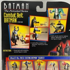 Vintage Batman The Animated Series Combat Belt Batman Kenner 1992 BTAS with Case