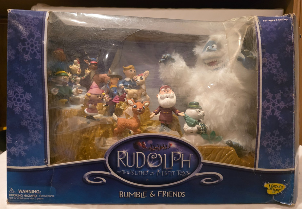Rudolph and the Island of Misfit Toys Bumble & Friends IOB