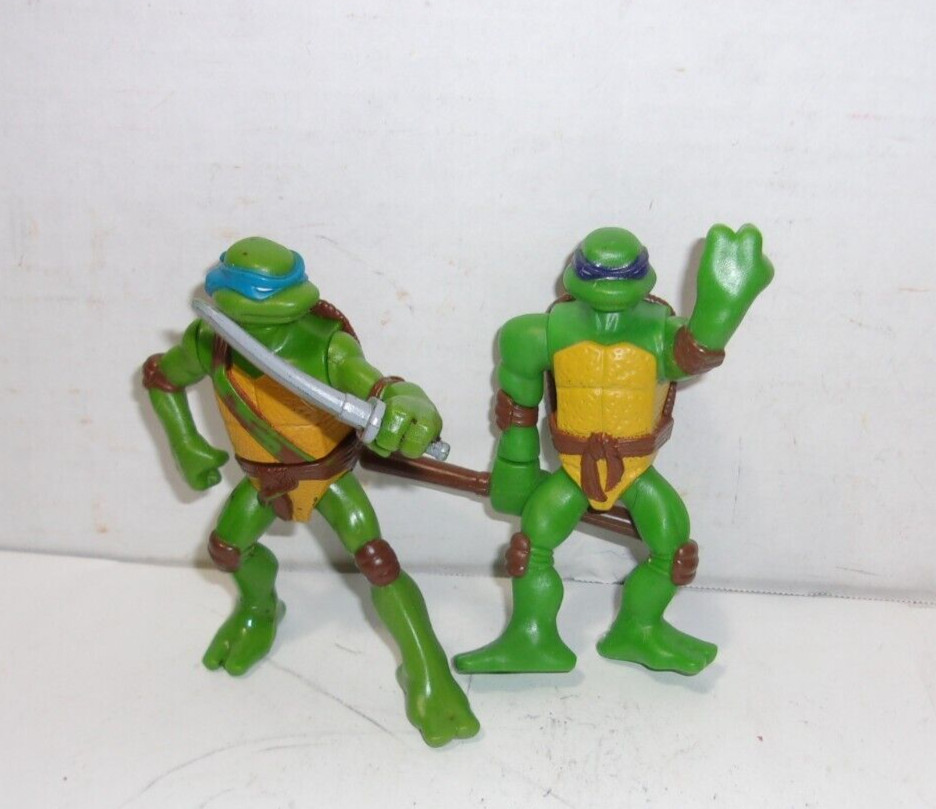 Vintage Teenage Mutant Ninja Turtles Toy Action Figures
