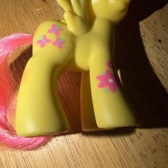 My Little Pony G4 Brushable Easter Spring Fluttershy 2010 Rare – Free Shipping