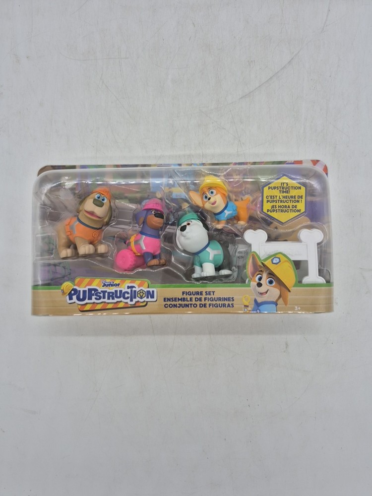 Disney Junior Pupstruction Collectible Figures 5 Piece Set