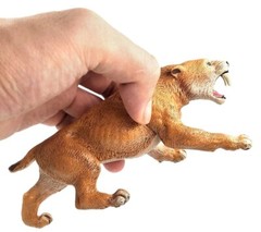 Saber Toothed Tiger Animal Toy PVC Action Figure Kids Toys Party Gifts