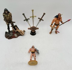 LOT of Conan the Barbarian Figures Statues Super 7 Frazetta N2 Dark Horse
