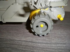 Trappeur Inhumanoids Earth Corps Vehicle Hasbro 1986 NOT COMPLETE repaired
