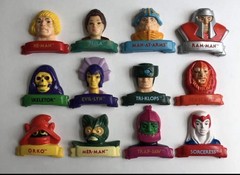 Masters of the universe Magnet 12 Magnets Full Set Vintage 1984