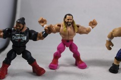 WWE Knuckle Crunchers Lot Cody Rhodes Roman Reigns John Cena Seth Rollins