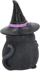 Nemesis Now Lucky Black Cat Figurine 16cm, Resin