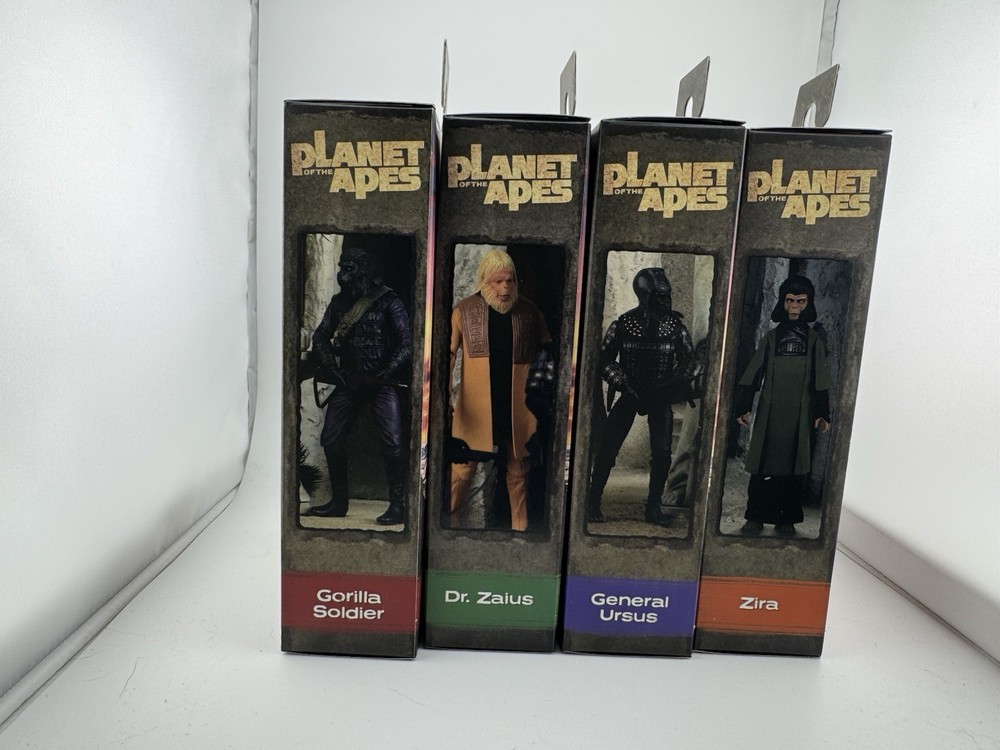 NECA Planet of the Apes Legacy Series 7-Inch Action Figure 4-Pack NIB
