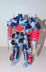 Transformers Reveal the Shield Battle Blades Optimus Prime Rts 2011 Incomplete