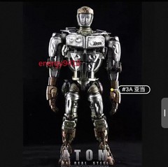 3ATOYS 3A Real Steel ATOM Collectible Action Figure Model Limited Box Boy Gift