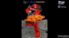 New Fantastic Model FM-03 Warhorse Ironhide Transforms Action Figure In Stock