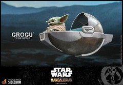 Hot Toys Grogu Star Wars Mandalorian The Child 1/6 Scale Figure Set TMS043 New