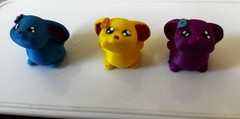 3D PRINTED HAND-PAINTED Bunny Figures EASTER, SPRING CUTIES (choose your color)