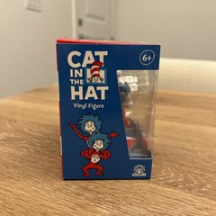 Dr. Seuss Thing One & Thing Two Vinyl Figure Set Fly Guys The Cat In The Hat NEW