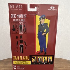 McFarlane Toys Batman: The Animated Series Talia al Ghul BAF Rene Montoya