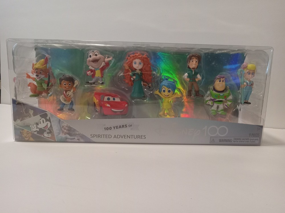 Disney 100 YEARS OF Spirited Adventures Limited Edition 9 Figures