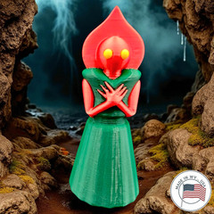 Cryptid Decor Action Figure Set – Mothman Flatwoods Monster Bigfoot Grafton