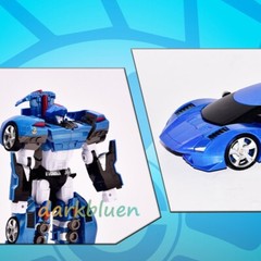 Tobot V GD CAPTAIN ZACK Sports Car Transforming Robot Vehicle Action Toy 7.9″