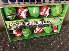 GHOSTBUSTERS Slimer & Logo Head Lites 10″ String Decorative Light Set NECA 🔥