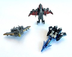Transformers Armada Air Military Team Mini-cons Thunderwing Terradive Gunbarrel