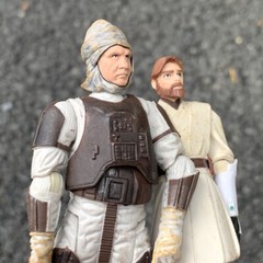 LOT 10 STAR WARS HAN SOLO Snow trooper CAD BANE Death Star OBIWAN FIGURE Rare