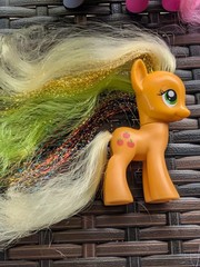 My Little Pony G4 FiM 3″ Figure Lot Of 7 Toys w/ Brushable Hair 2010 Magic