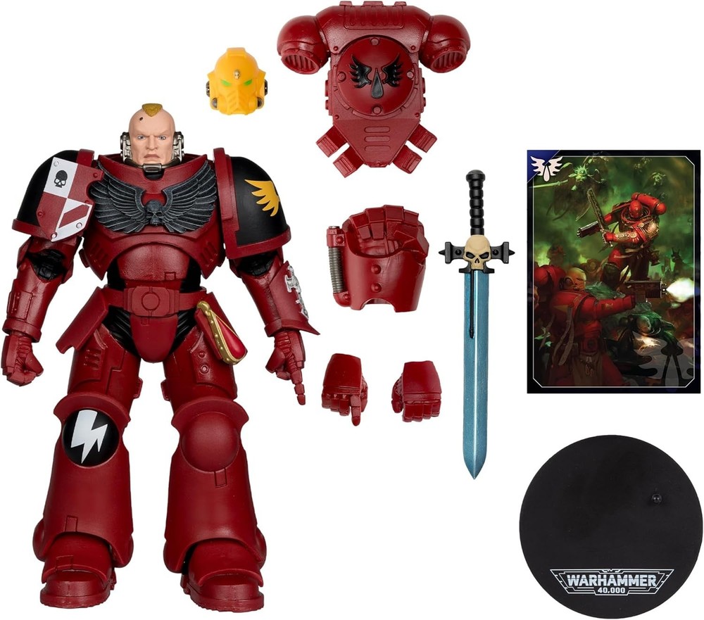 McFarlane Warhammer 40,000 – Assault Intercessor Sergeant (Blood Angel)