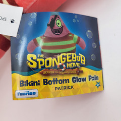 The Spongebob Movie Bikini Bottom Glow Pals Plush 8″ Complete Set of 4 Ages 3+