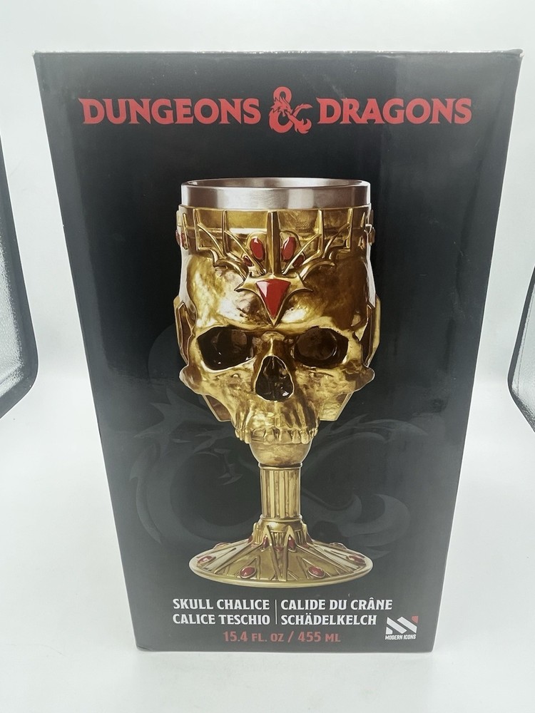 Skull Chalice 1:1 Scale DUNGEONS & DRAGONS Modern Icons NEW MIB