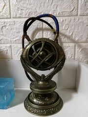Doctor Strange 1:1 Eye Of Agamotto With Stand Full Metal Led Light New In Stock