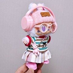 DIY Clothes Set for POP MART LABUBU Plush Monsters DOLL Not included