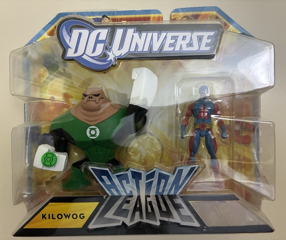 DC Universe Kilowog & The Atom 3” Figures