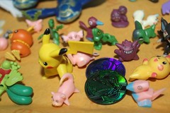 42 Piece Assorted Pokemon Toy Action Figures From Store Vending And Meal Toys