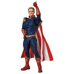 Patriot Superhero Figure from The Boys with Interchangeable Heads and Display…