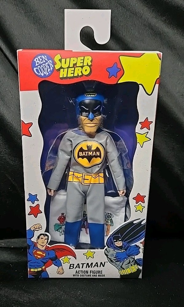NECA BATMAN 5.5″ Ben Cooper Figure Costumer & Mask – DC Super Hero BRAND NEW