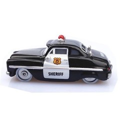Disney Pixar Cars Radiator Springs Police Car – Sheriff Die-cast Metal Toy Cars