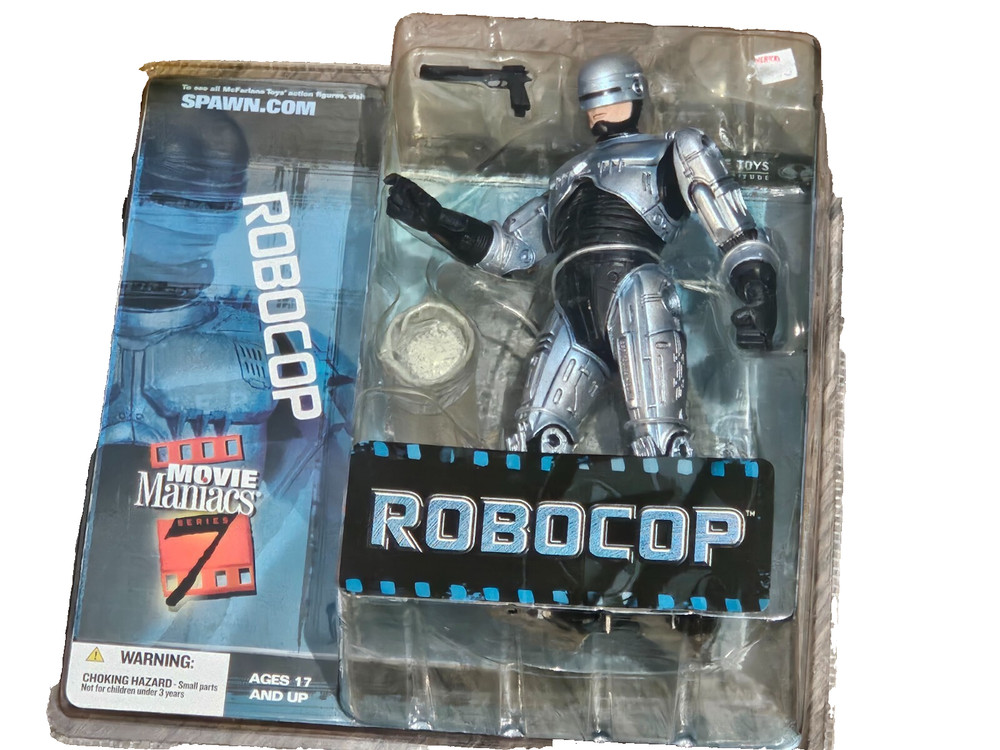 Movie Maniacs ROBOCOP Action Figure Series 7 Movie Orion McFarlane 2004 NEW