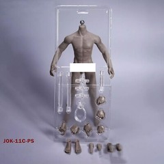 JIAOU DOLL 1/6 Seamless Male Body Doll Male Figure Fit 12″ Phicen Hot Toys