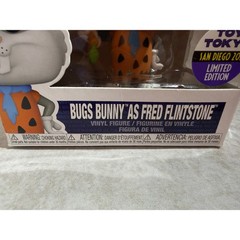 Funko Pop Bugs Bunny as Fred Flintstone 1259 SDCC 2023 Toy Tokyo Limited Edition