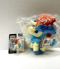 Keldeo Ordinary Form Poke Doll Pokemon Center Plush + Keldeo 2” Figure Toy
