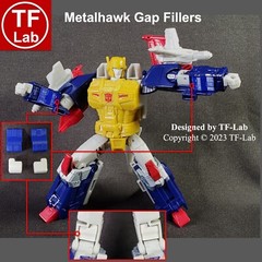 Gap Fillers Upgrade Kit for Transformers Studio Series 03 Gamer Optimus Prime