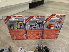 3 NEW IN BOX Hasbro Transformers Optimus Prime Grimlock Megatron FIGURES
